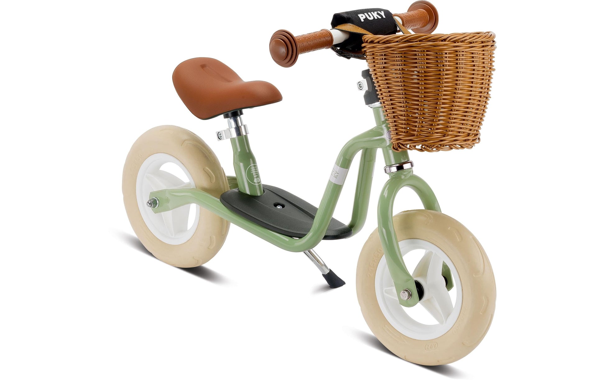 Puky LR M Classic Laufrad – Schrittlänge 30–43 cm, Sitz min. 30 cm – ab 2 J. – Aluminium, grün