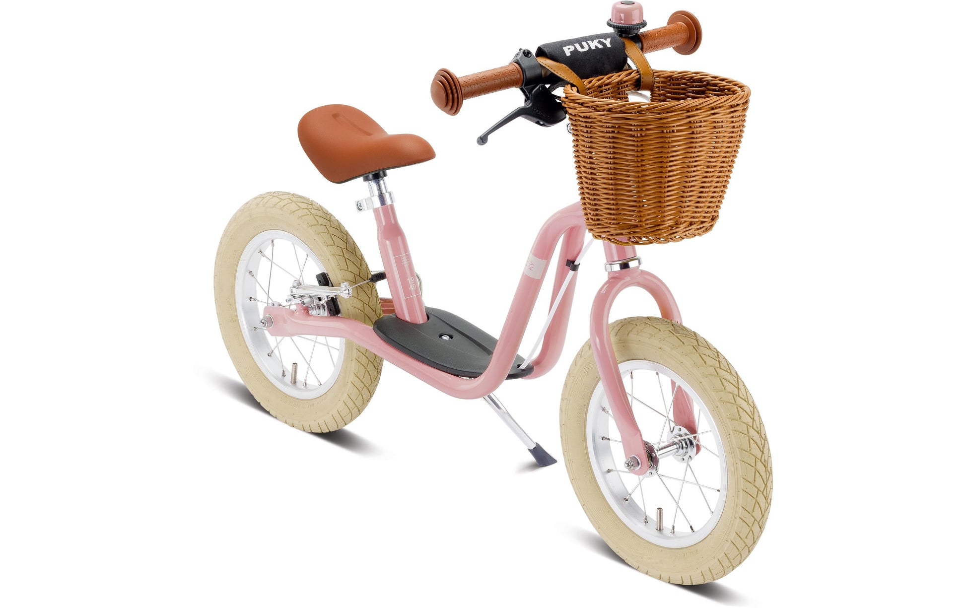 Puky LR XL Laufrad – 31,8 cm Räder, V-Bremse, Aluminium – ab 3 Jahren – Rosa