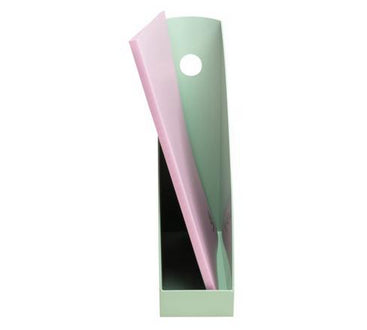 Exacompta Stehsammler – A4+ – Kunststoff – Salbeigrün – 82 × 266 × 305 mm