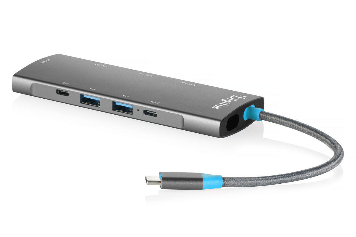 Digitus Dockingstation – USB-C, 1× HDMI, 2× USB-A, 100 W PD, für Tablet/Smartphone/Laptop