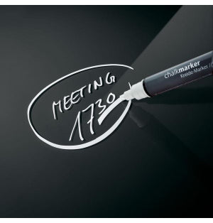 Sigel Whiteboard – 120 × 90 cm, Glas, magnetisch, Wandmontage, inkl. SuperDym Magnetwürfel