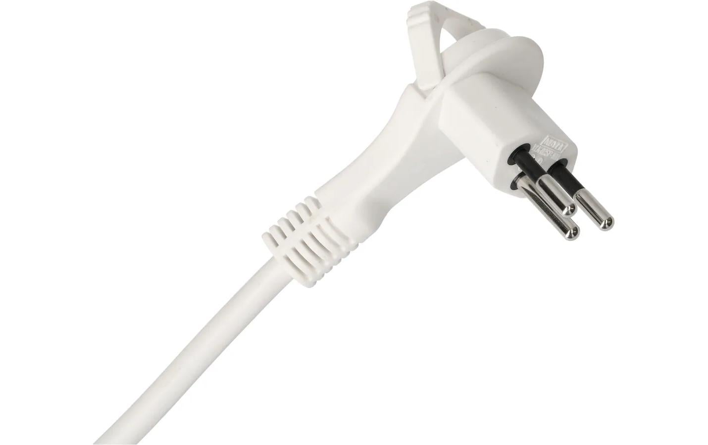 Max Hauri AG Max Hauri Verlängerungskabel – T12–T13, 3 m, 3×1 mm², weiss