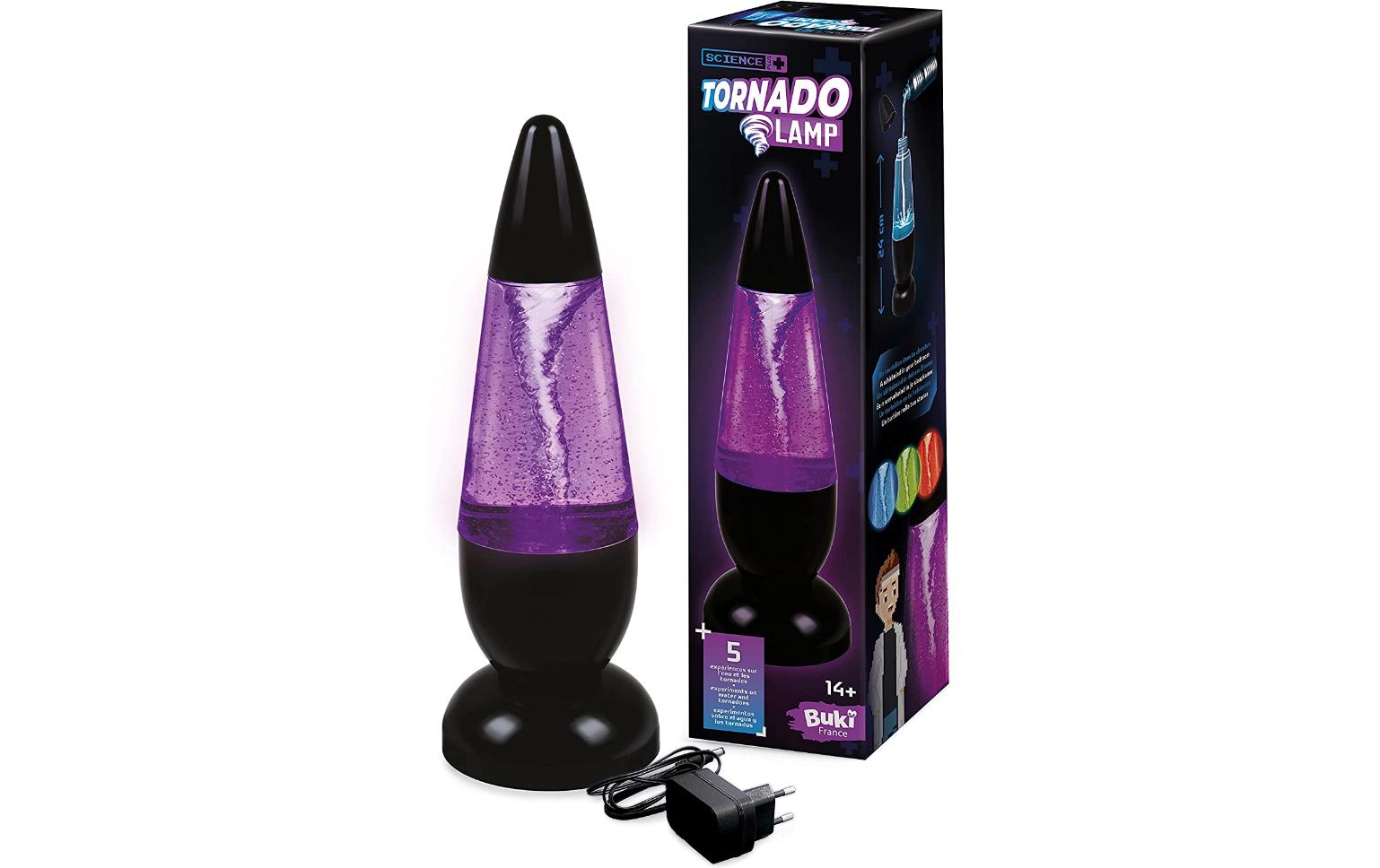 Buki Tischleuchte – Elektrische Aromalampe, USB, 24 cm – Schwarz