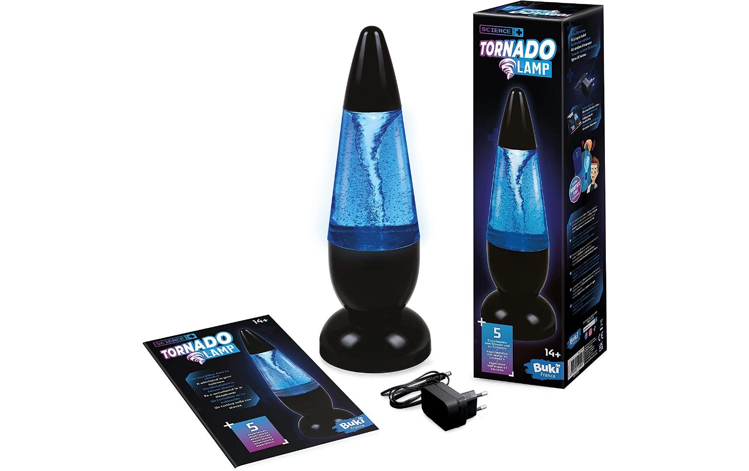 Buki Tischleuchte – Elektrische Aromalampe, USB, 24 cm – Schwarz
