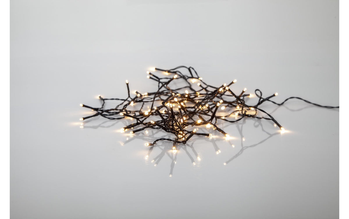 Star Trading Lichterkette Dura String – 5,6 m – 4,8 W – Warmweiss – IP44 – Batteriebetrieb