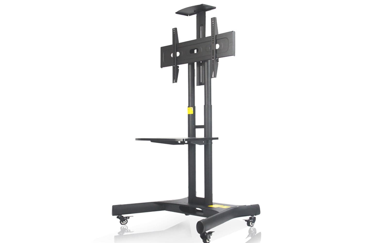 Audioraq ECO+ 2319 – Trolley, höhenverstellbar, für 58", VESA 100×200, bis 50 kg, schwarz