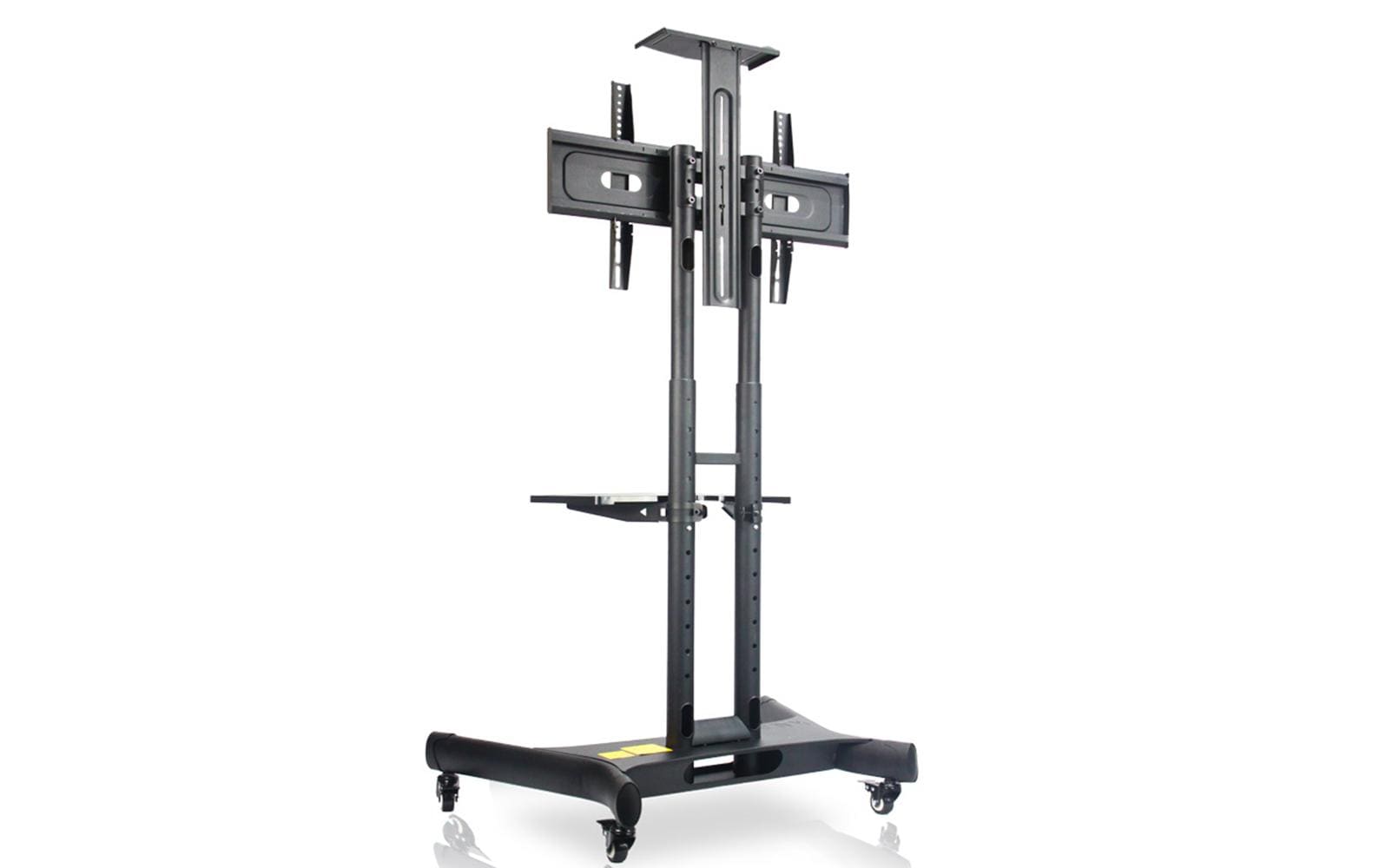 Audioraq ECO+ 2319 – Trolley, höhenverstellbar, für 58", VESA 100×200, bis 50 kg, schwarz