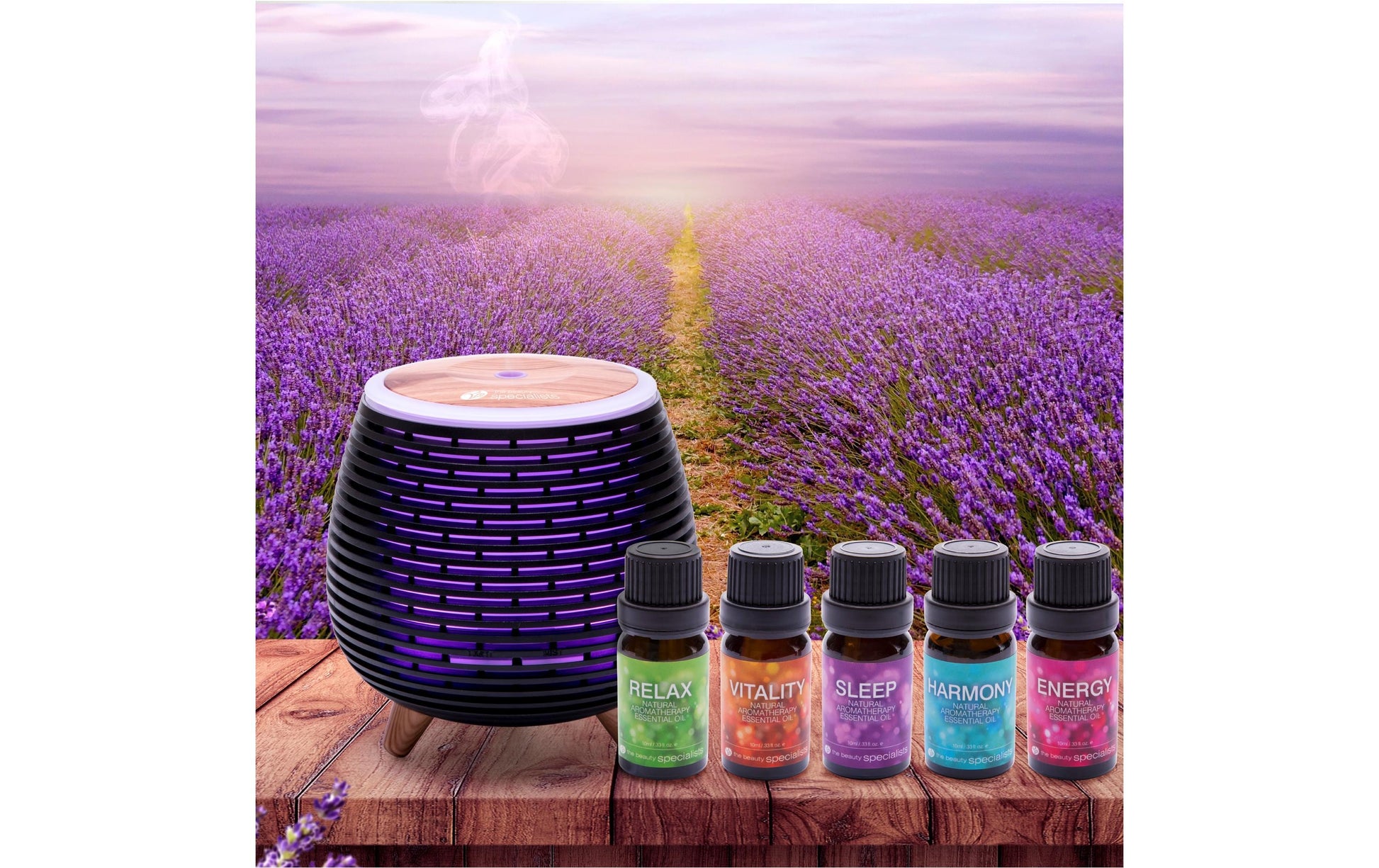 Rio Wellbeing Essential Oils – Duftöl, 5 × 10 ml
