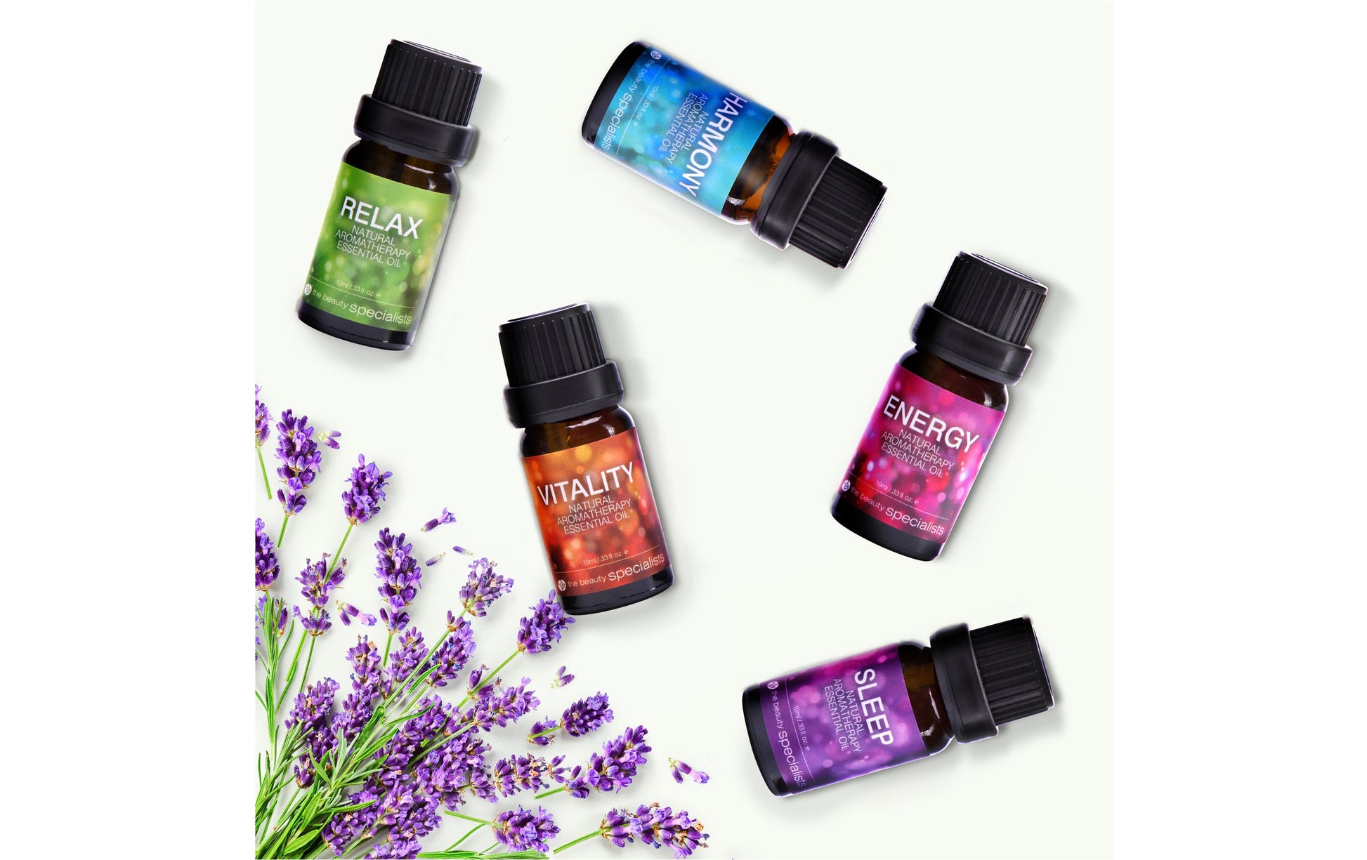Rio Wellbeing Essential Oils – Duftöl, 5 × 10 ml