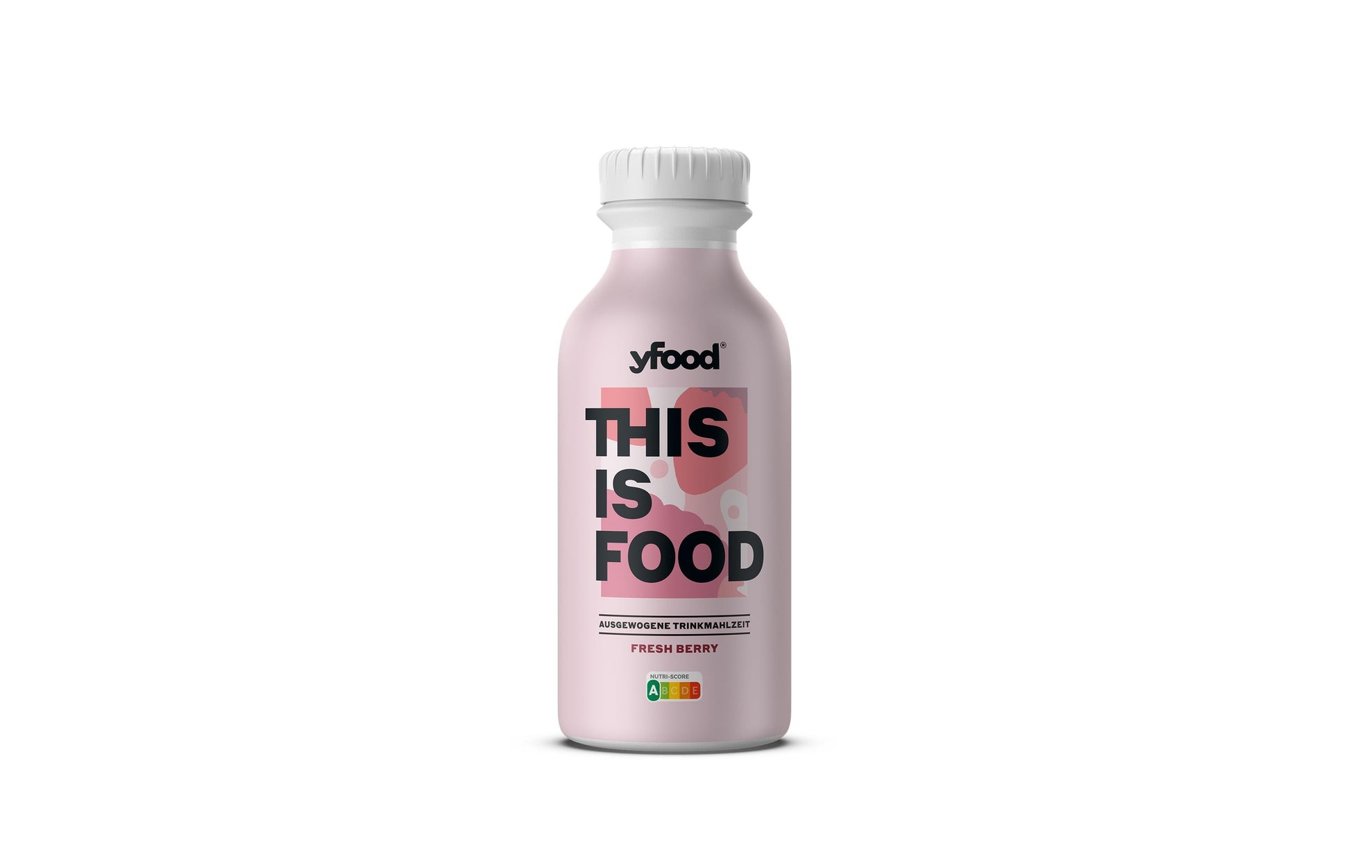 YFOOD Trinkmahlzeit, Erdbeere, zuckerfrei – 5 dl
