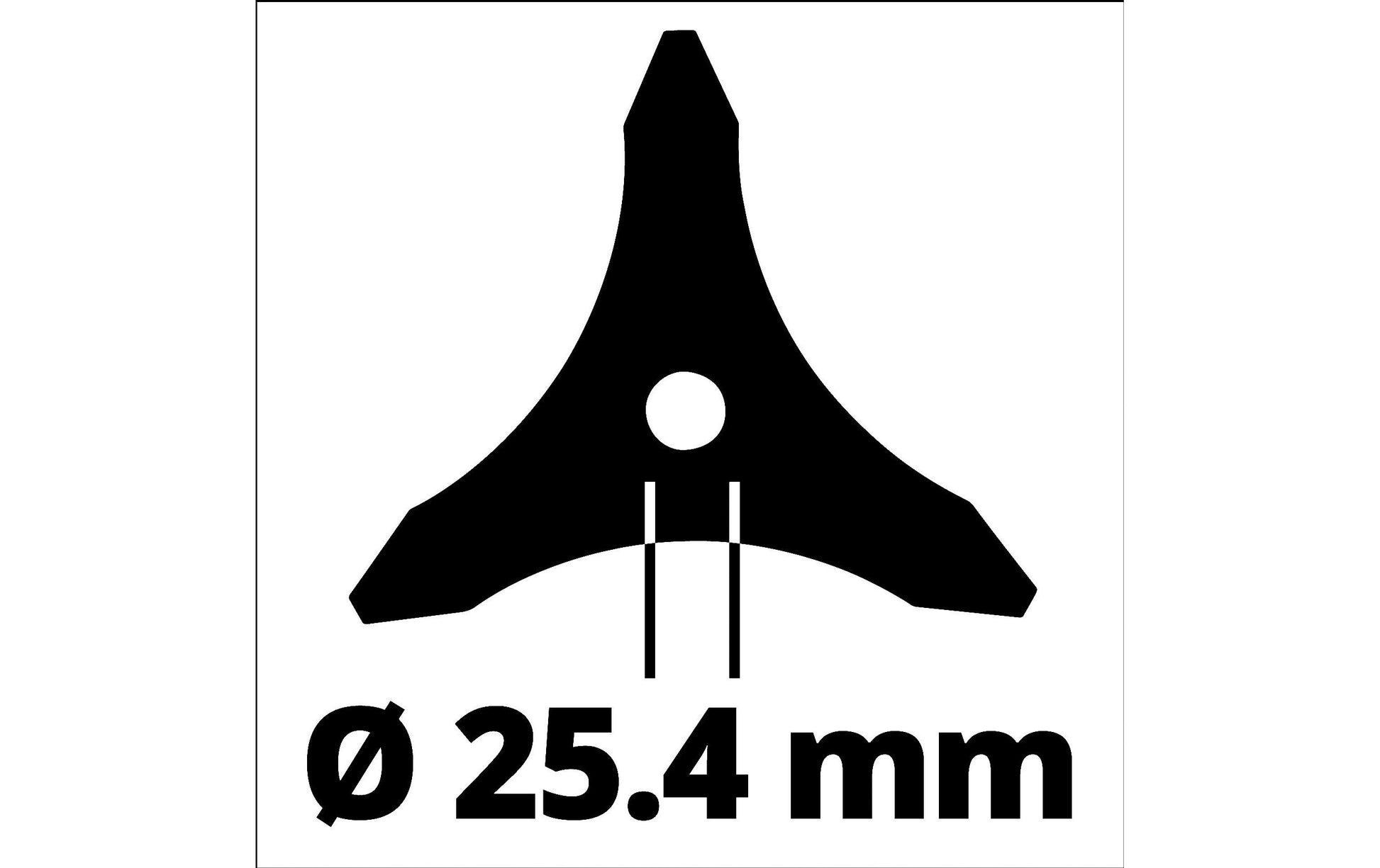 Einhell Ersatzklingen 255 mm, 2,8 mm, 1 Stk., für AGILLO 36/255