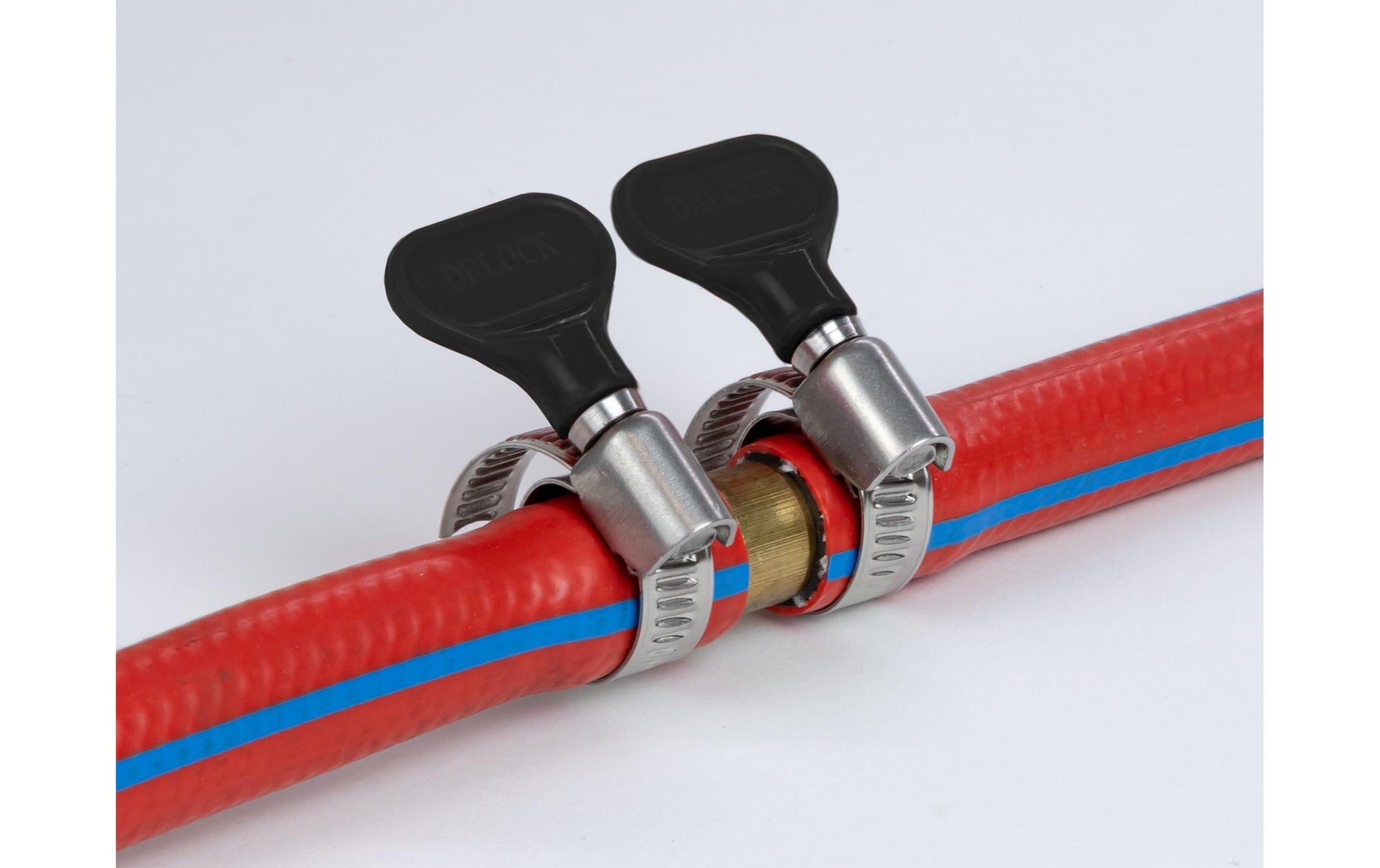DeLOCK Schlauchschellen – Ø 25–40 mm, 9 mm, Kunststoff/Edelstahl, Schwarz, 10 Stk.