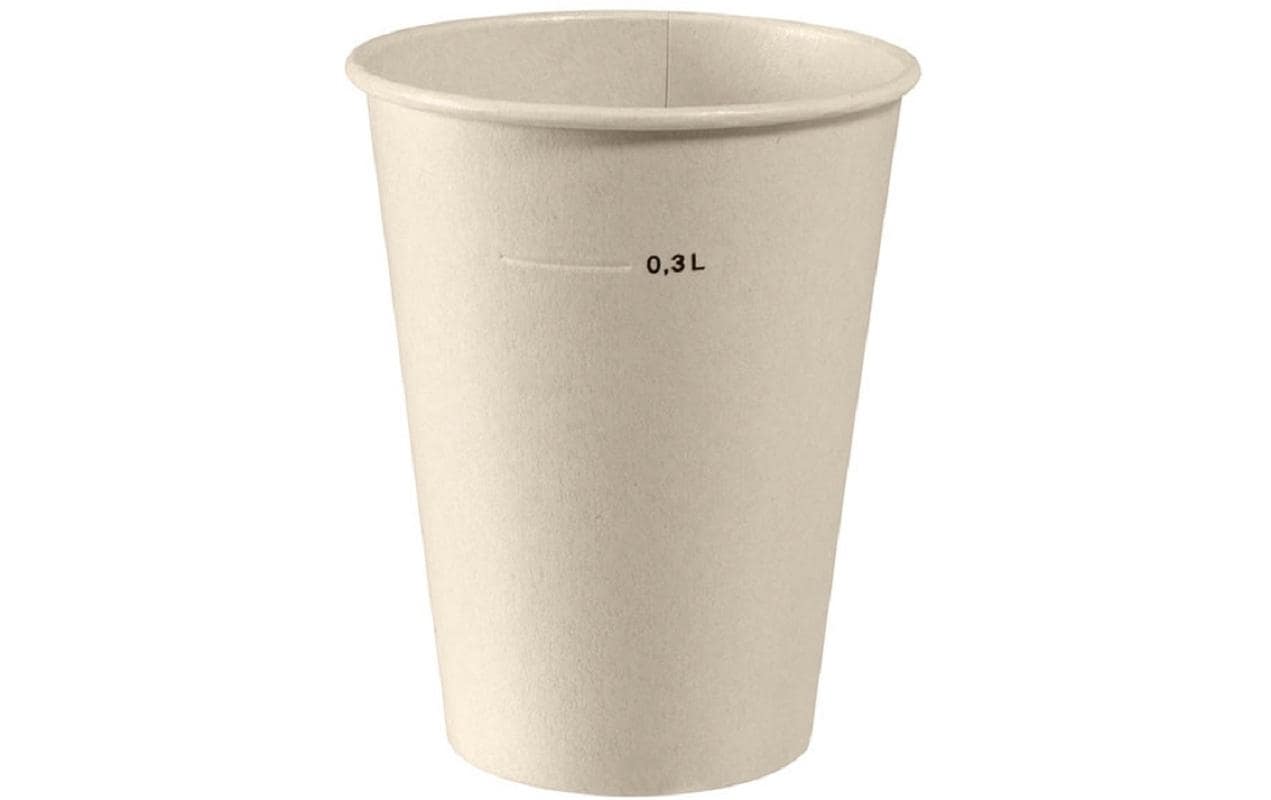 BioPak Becher, Bagasse (Zuckerrohr) – 3,5 dl, braun – 50 Stk.
