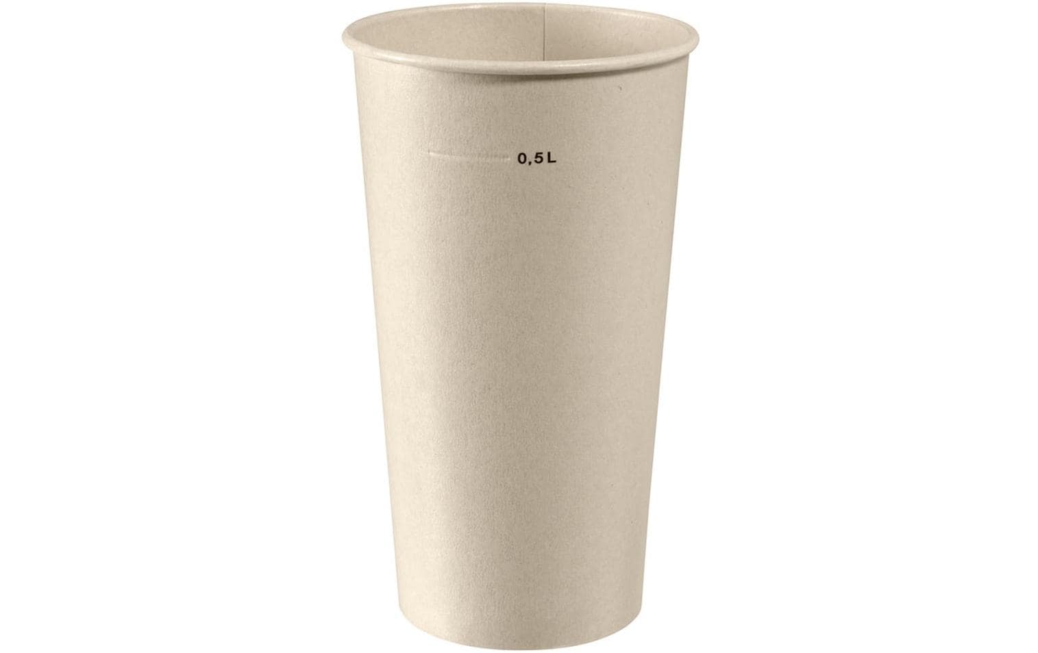 BioPak Becher, Bagasse (Zuckerrohr) – 5,9 dl – 36 Stk.
