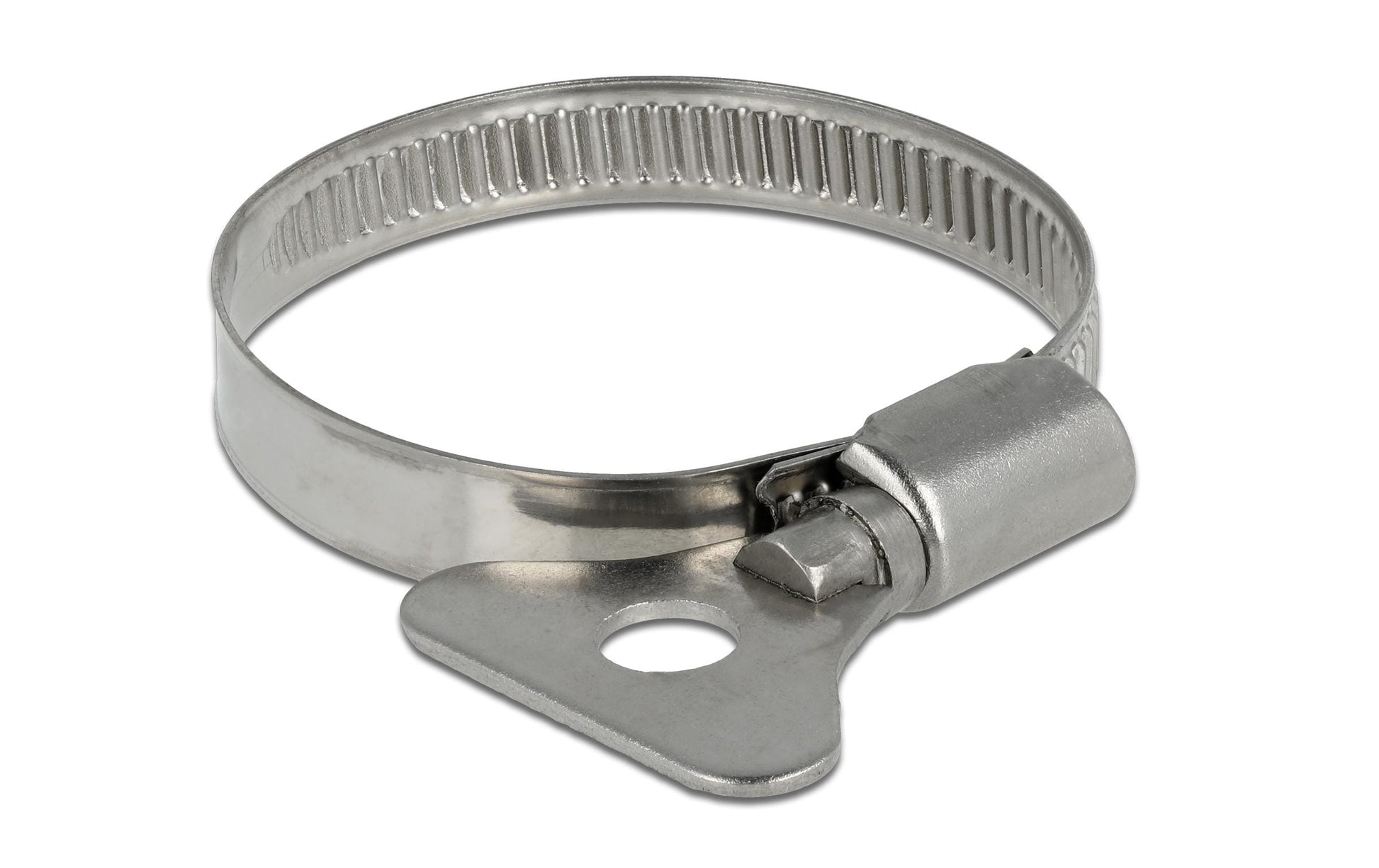 DeLOCK Schlauchschellen – 32–50 mm, 9 mm, Edelstahl, 10 Stk.