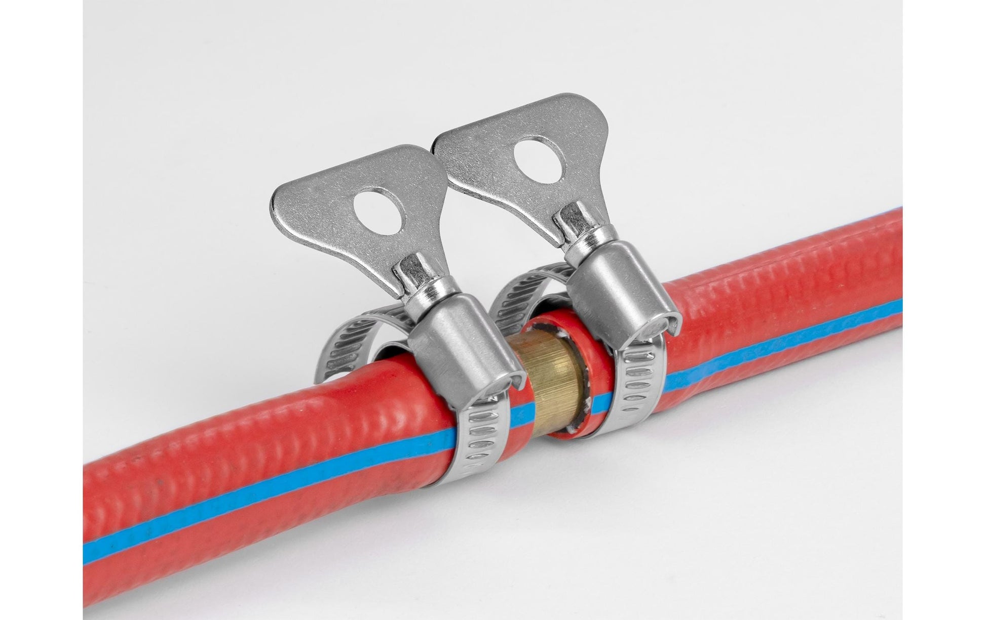 DeLOCK Schlauchschelle mit Flügelmutter – Ø 16–25 mm, Breite 9 mm, Edelstahl, 10 Stk.