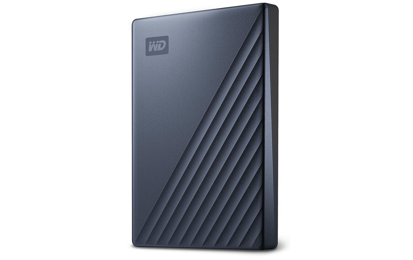 Western Digital My Passport Ultra Speichergerät – 5 TB, USB 3.0, Blau