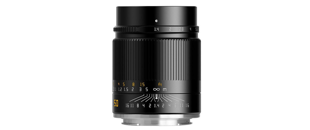 TTArtisan 50mm F1.4 ASPH. Objektiv – 50 mm f/1.4 – für L-Mount – Manuell