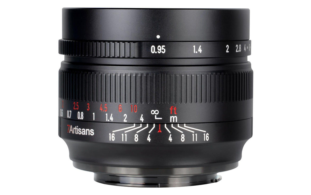 7Artisans A008B-R Objektiv – für Canon RF – 50 mm f/0.95