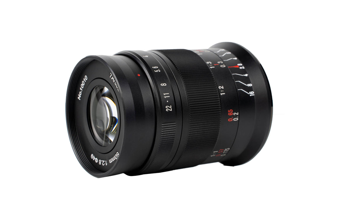 7Artisans 60 mm F2.8 MKII Makroobjektiv 1:1 – Fujifilm X-Mount – für Fujifilm