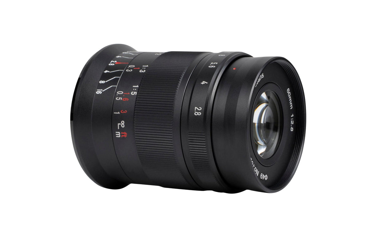 7Artisans 60 mm F2.8 MKII – Makroobjektiv f/2,8 1:1 – für Nikon Z, manuell, 49 mm Filter