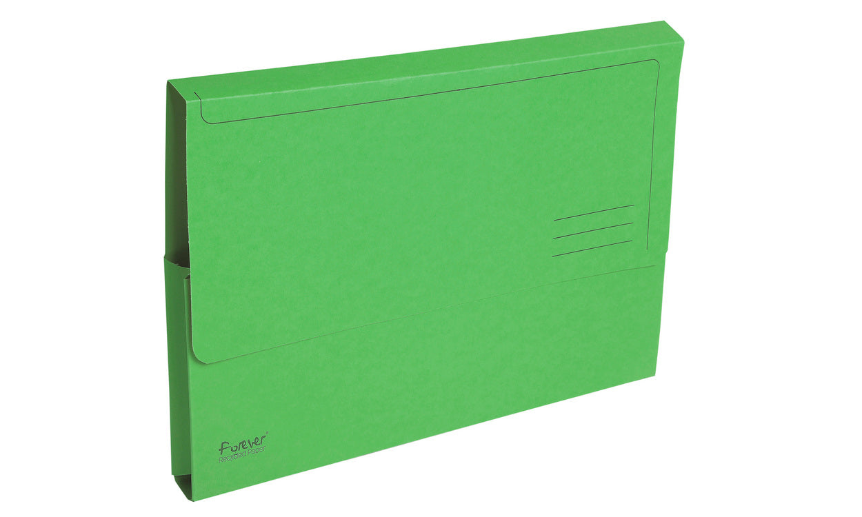 Exacompta Sammelmappe für A4, Karton, Grün