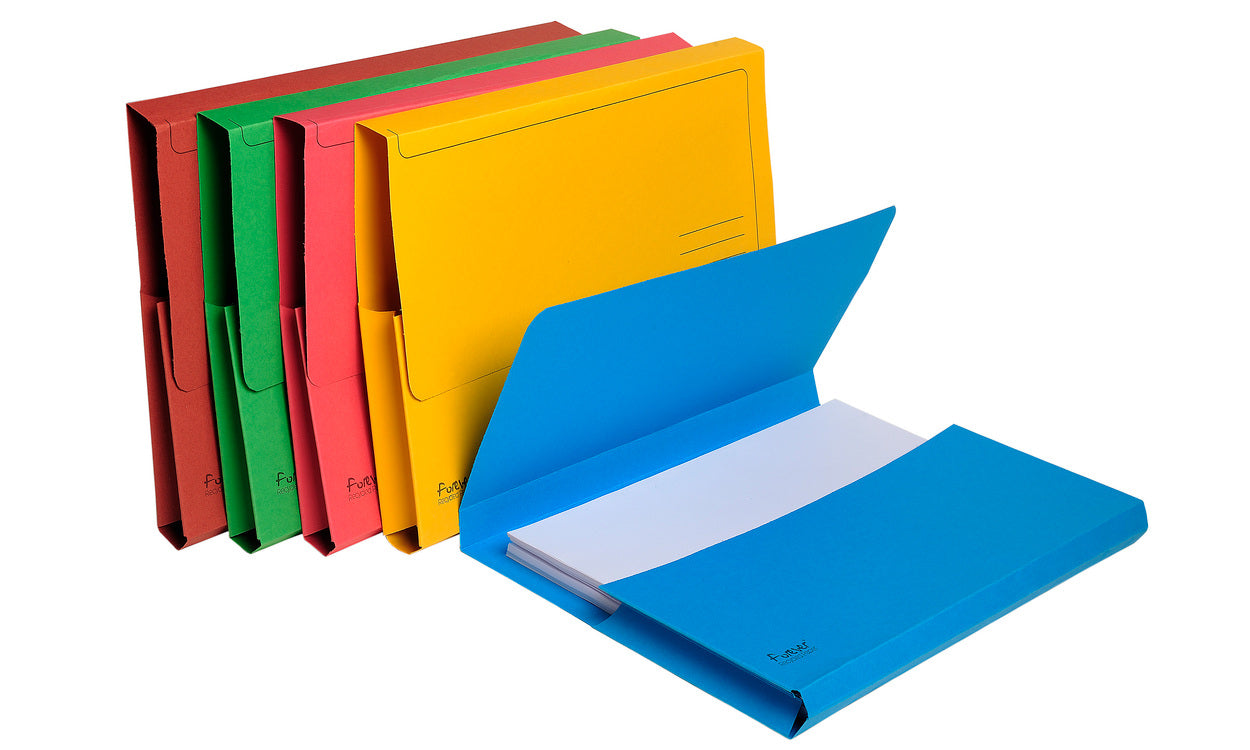 Exacompta Sammelmappe für A4, Karton, Blau