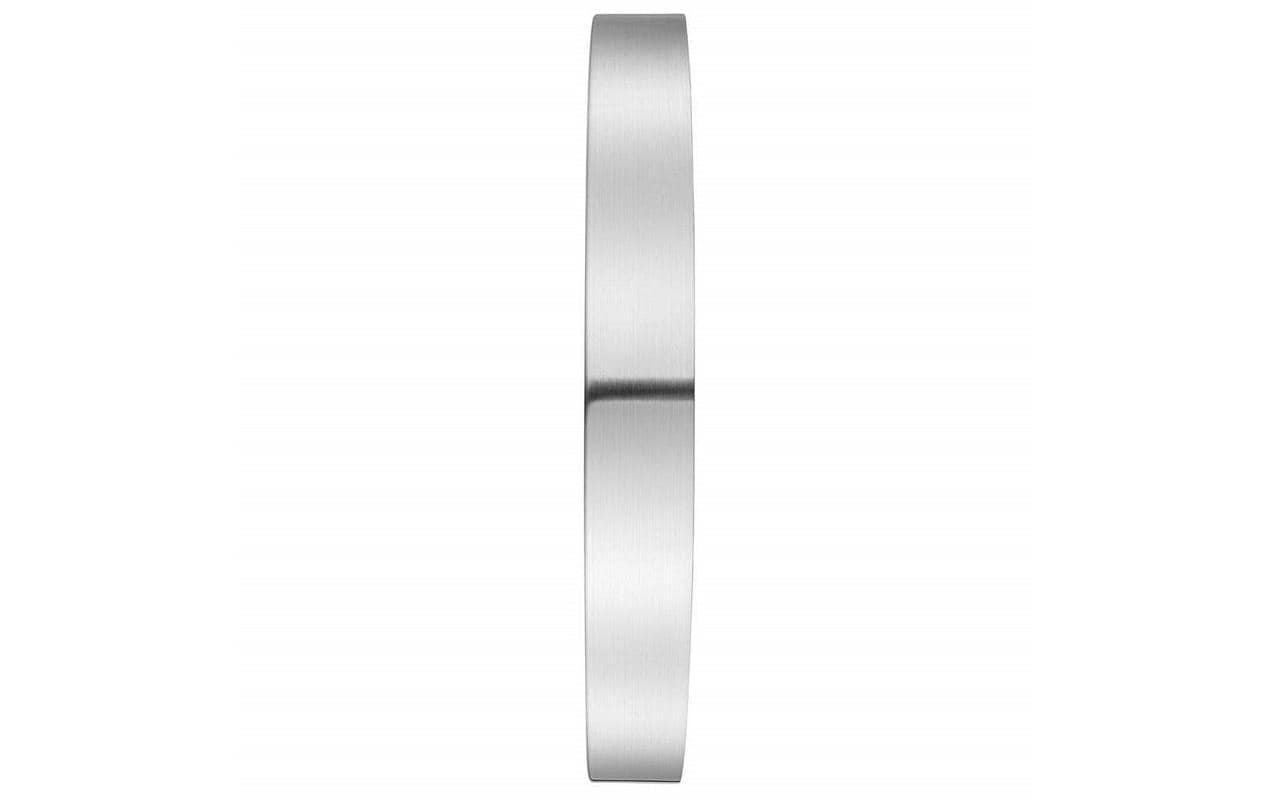 Mondaine Wanduhr – Ø 25 cm, silber, Aluminium, lautlos