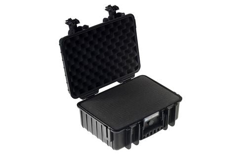 B&W Cases B&W Typ 5000 – Hartschalenkoffer, PP, Schwarz, 36,5 × 47 × 19 cm