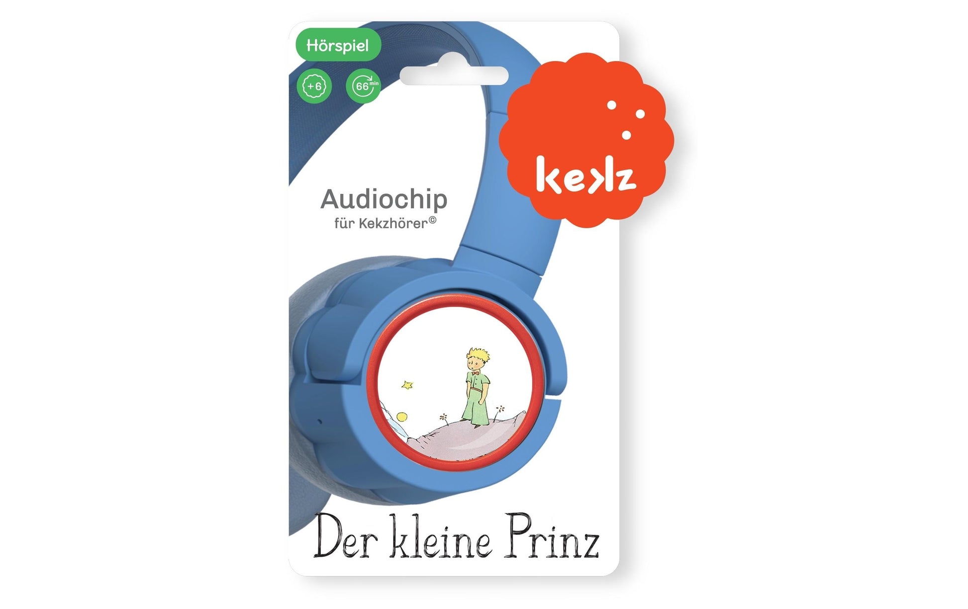 Kekz Audio-Chip – Hörbuch 'Der kleine Prinz' (Antoine de Saint-Exupéry), 66 min, mehrfarbig