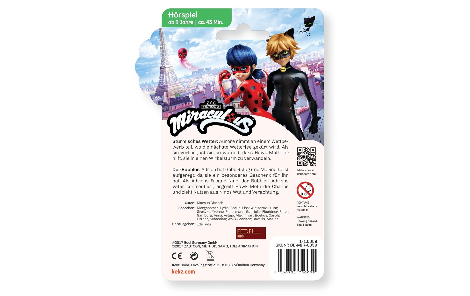 Kekz Chip Miraculous – Hörbuch – 43 min – mehrfarbig