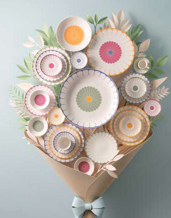 Villeroy & Boch Dessertschale – Porzellan, Gelb, 6 Stück