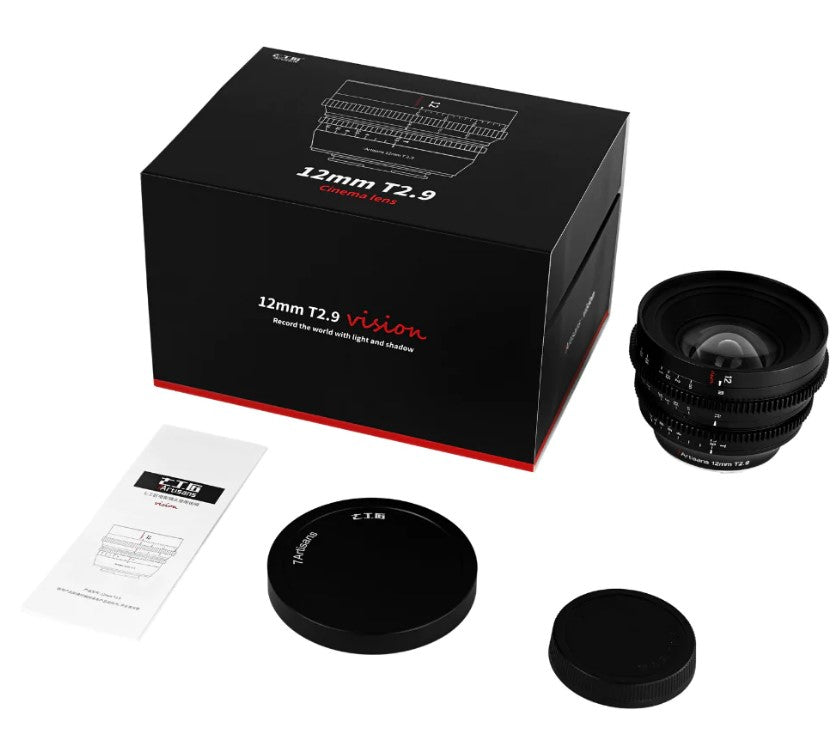 7Artisans C703B MFT Objektiv – 12 mm T/2.9 – für Micro Four Thirds (Panasonic, Olympus)