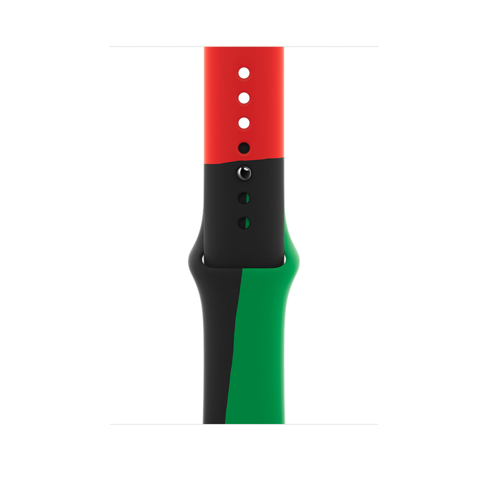 Apple Sportband Unity – Armband – für Apple Watch (42/44/45 mm), Grün, M/L, Recyceltes Material
