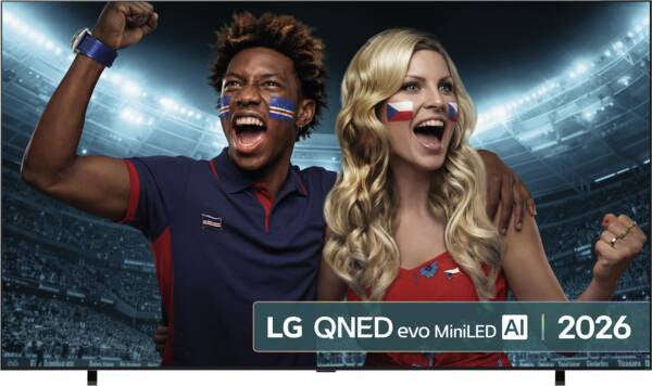 LG 115QNED93B6 – 115" TV – 4K UHD – QD-Mini LED – webOS – 144 Hz – HDR10, HLG
