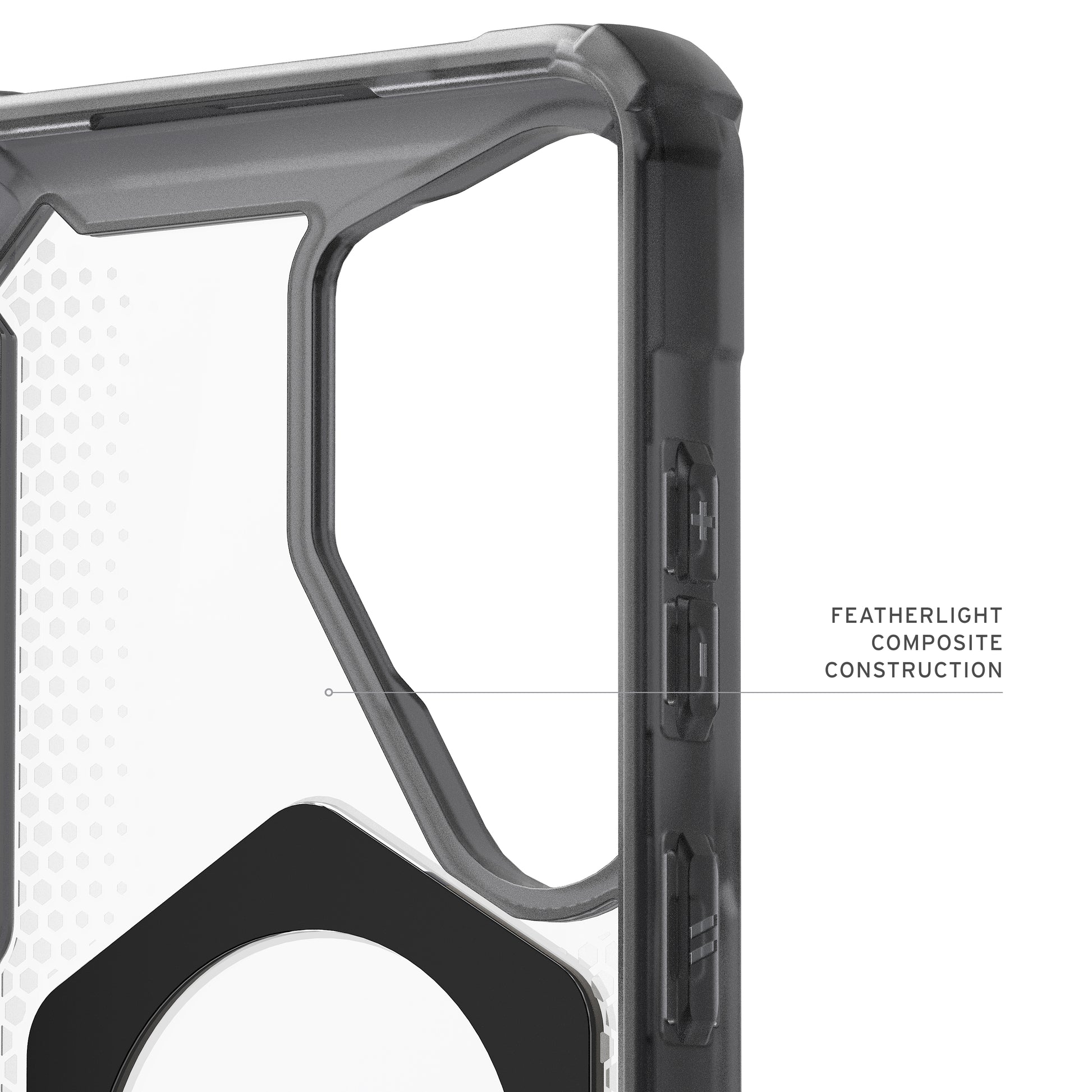 Urban Armor Gear UAG Plasma XTE – Rückcover – für Samsung Galaxy S26 Ultra, mit Ständer, TPU, Transparent, bis 6 m Sturzsicher