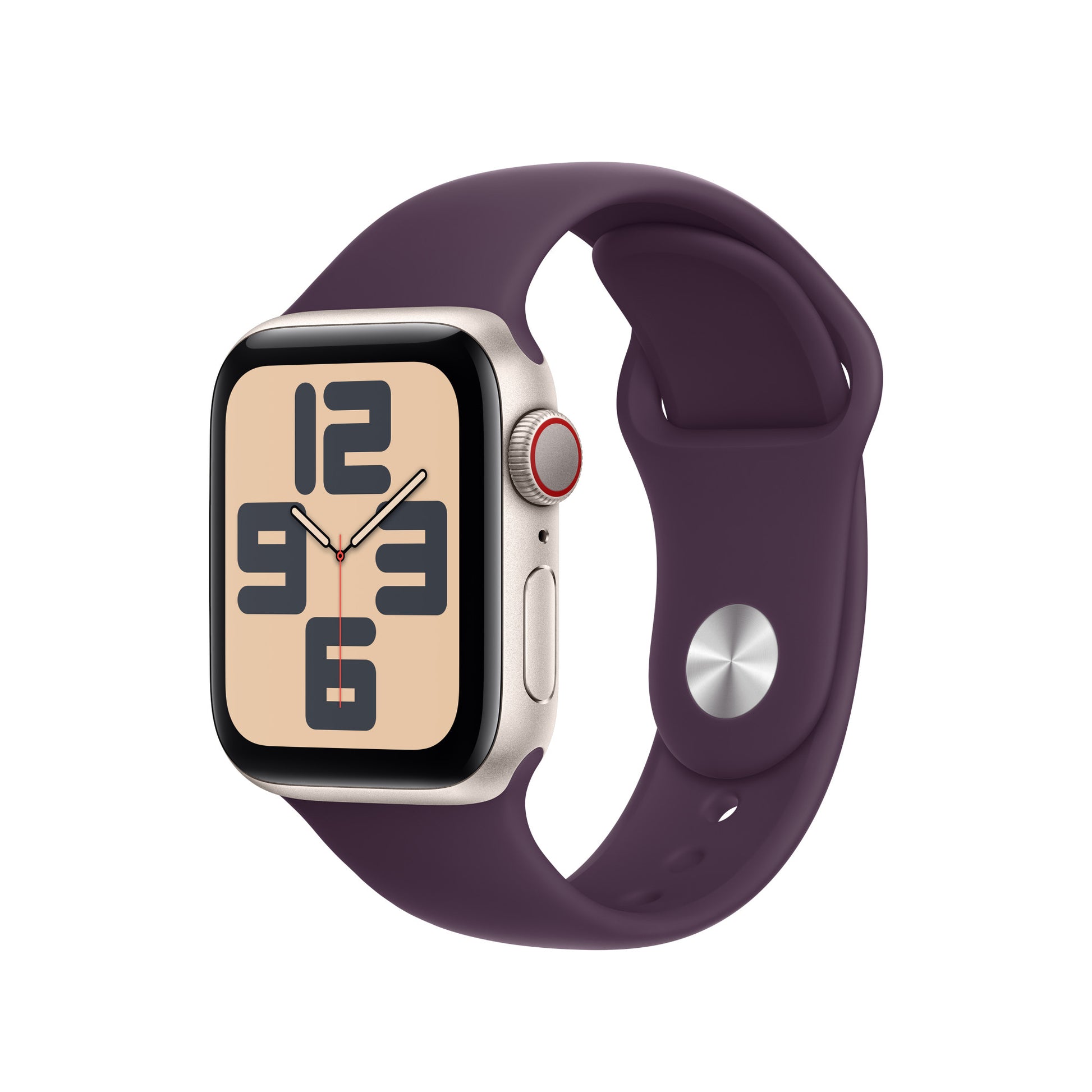 Apple Plum Sport Band – Armband – für Apple Watch 40 mm, Pflaume, S/M, Polymer