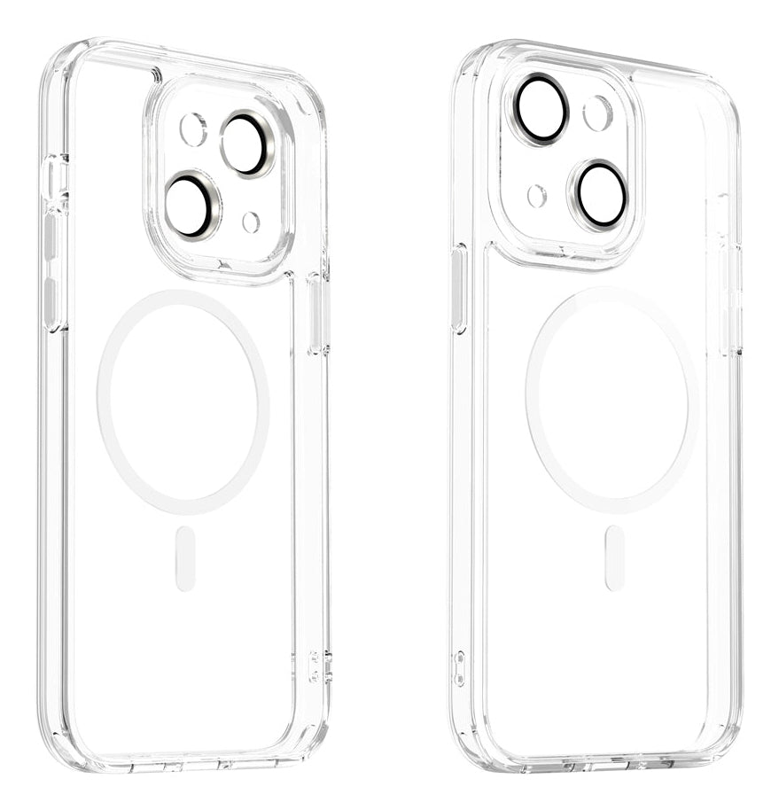 Valenta Back Cover Trend MagSafe – für iPhone 15, Transparent, TPU/PC