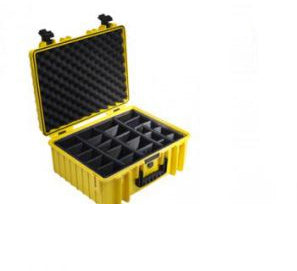 B&W Cases B&W Schutzkoffer Typ 6000 – Gelb, 51 × 42 × 21,5 cm