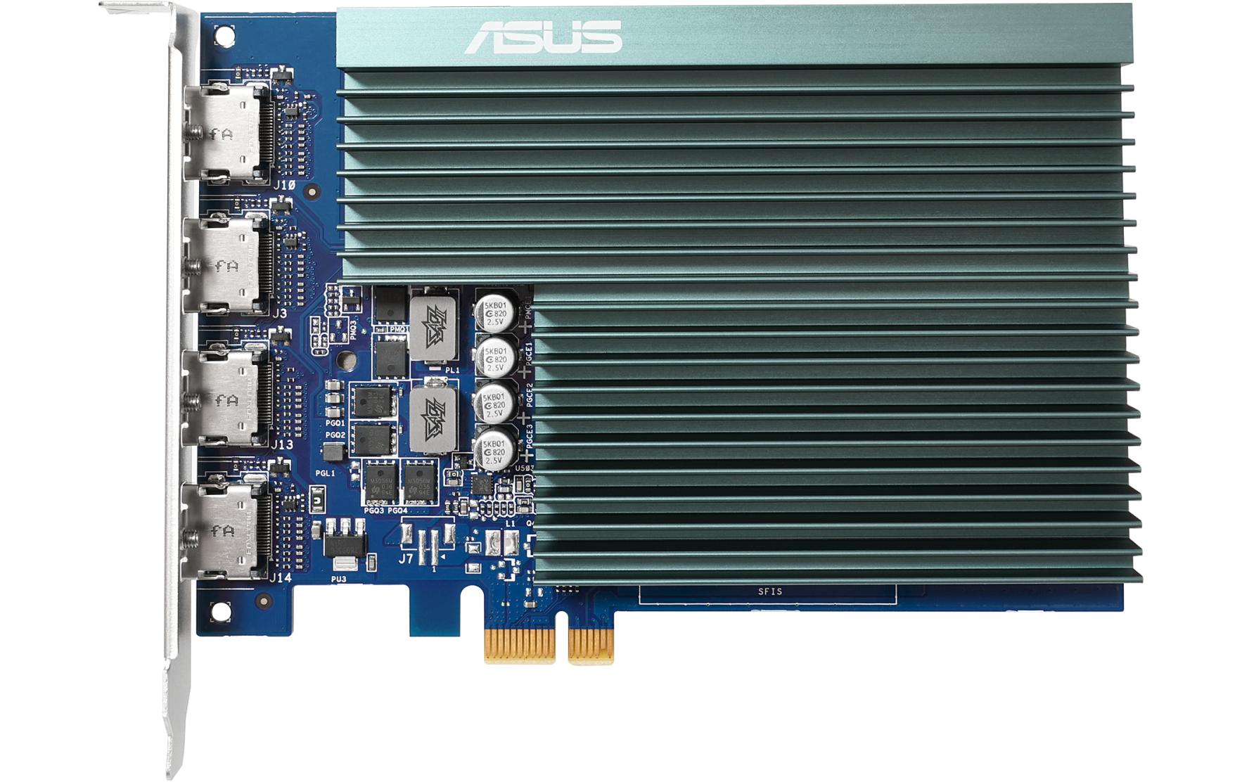 ASUS GT730-4H-SL-2GD5 – PCIe Grafikkarte – 4×HDMI, PCIe x1