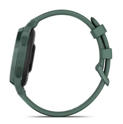 Garmin Lily 2 Active 38 mm GPS – Aluminium Grün, Sportarmband, Jaspisgrün, 50 m, für Android, iPhone