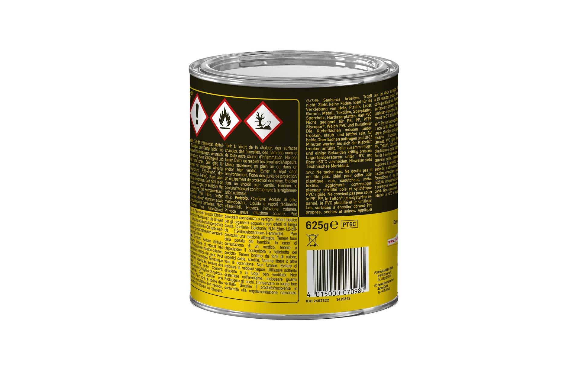 Pattex Kraftkleber Gel – extra stark, transparent