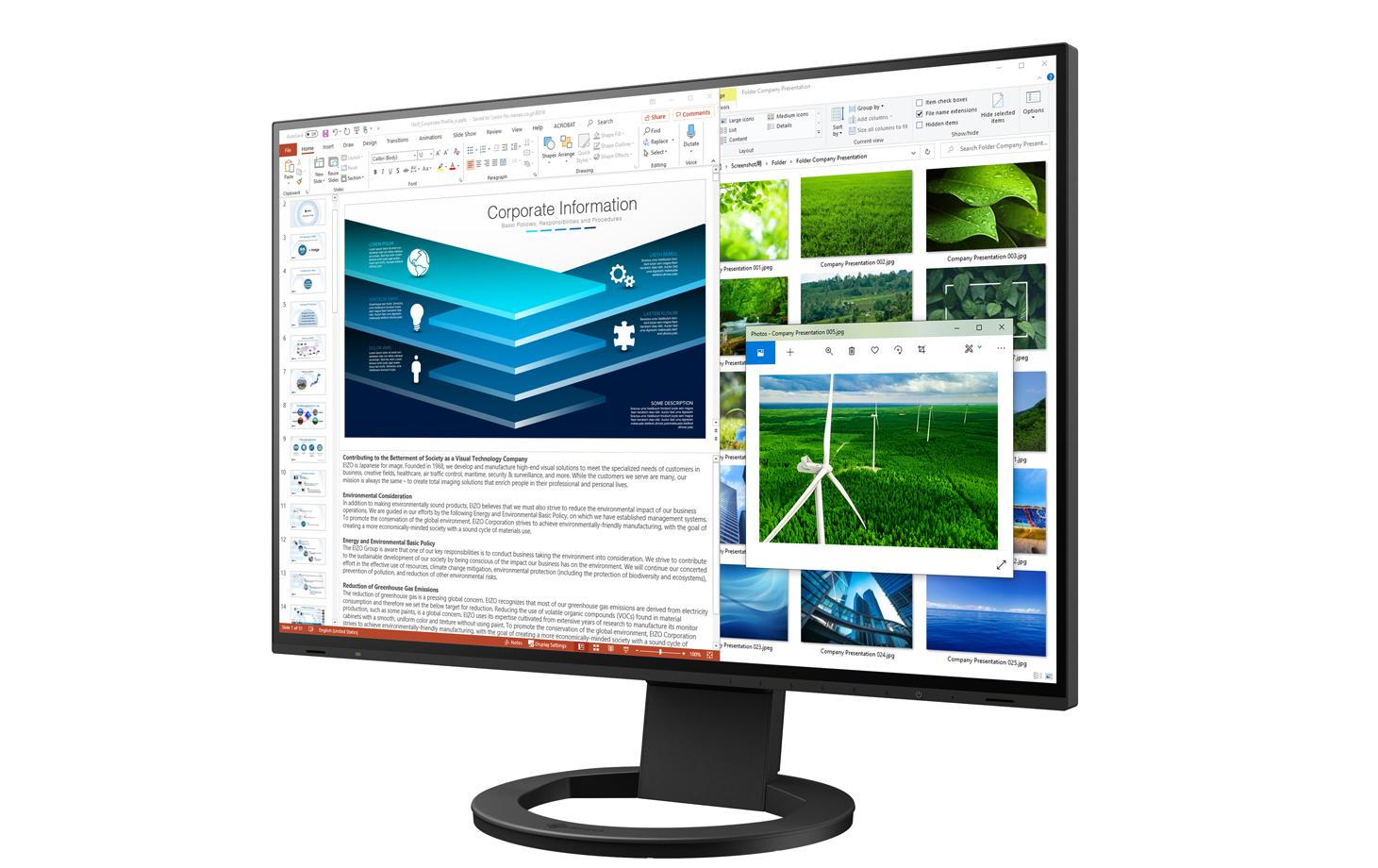 EIZO EV2485 – Monitor, 24,1" 1920 × 1200, Schwarz