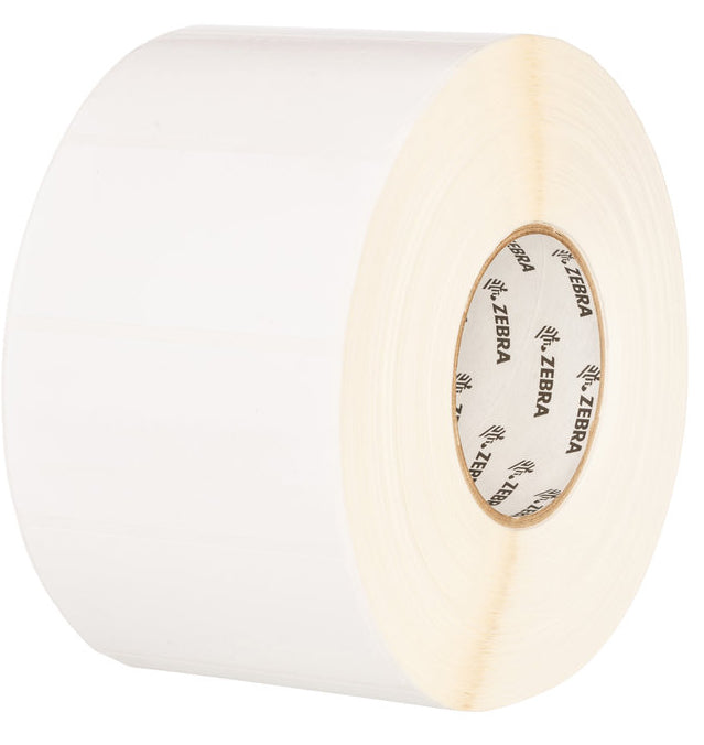 Zebra Druckeretiketten, 51 mm × 51 mm, Weiss, Polypropylen (PP), Permanent, 20 Rollen