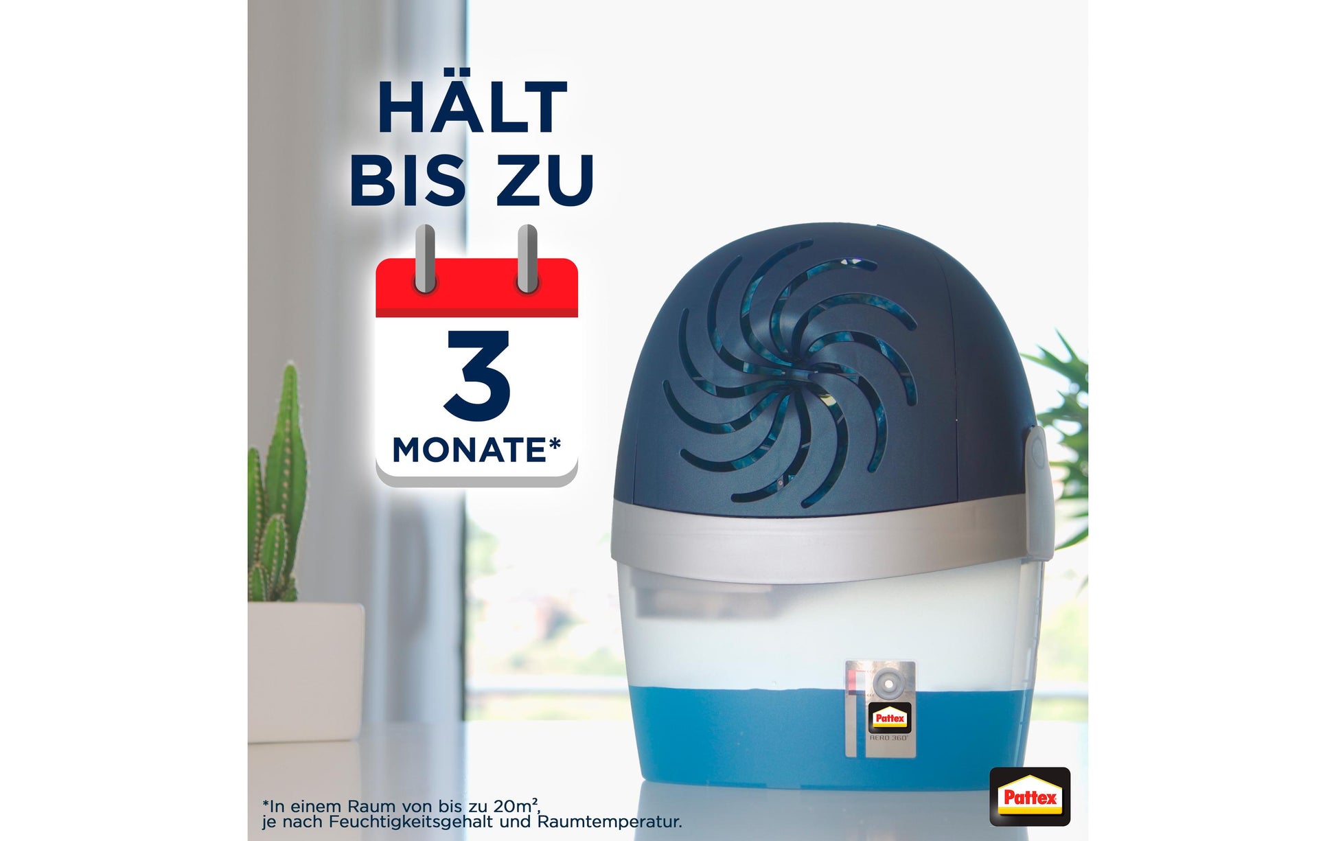 Pattex Luftentfeuchter – bis 20m²