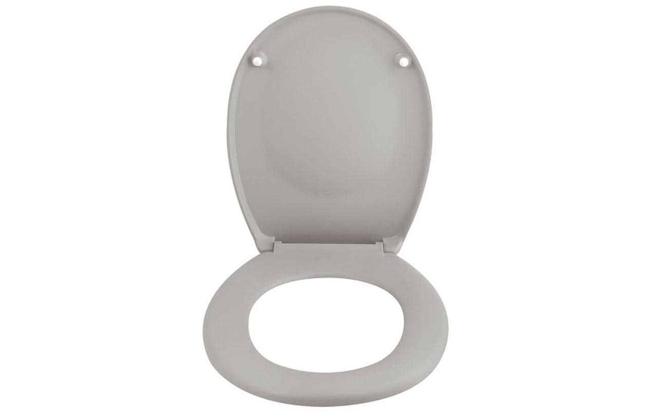 Spirella Neela – Toilettensitz – ABS, Duroplast, matt, Taupe, mit Deckel, Soft-Close, 37,3 × 45,5 cm