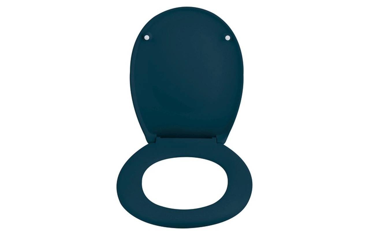 Spirella WC-Sitz Neela – Duroplast, Absenkautomatik, Petrol, 37,3 × 45,5 cm
