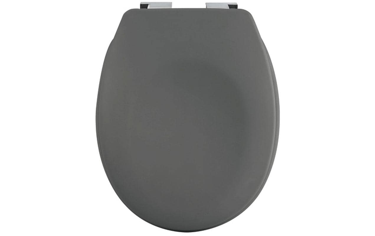 Spirella WC-Sitz Neela – Duroplast, Grau, Absenkautomatik, 37,3 × 45,5 cm