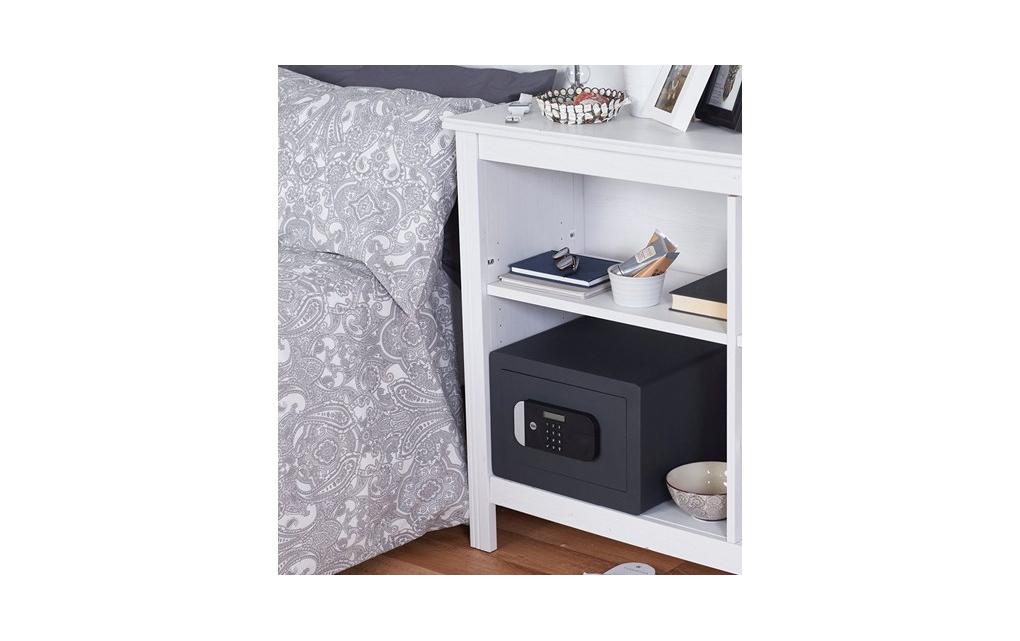 Yale Tresor – mit Zahlenschloss, Stahl, schwarz, 350 × 300 × 250 mm