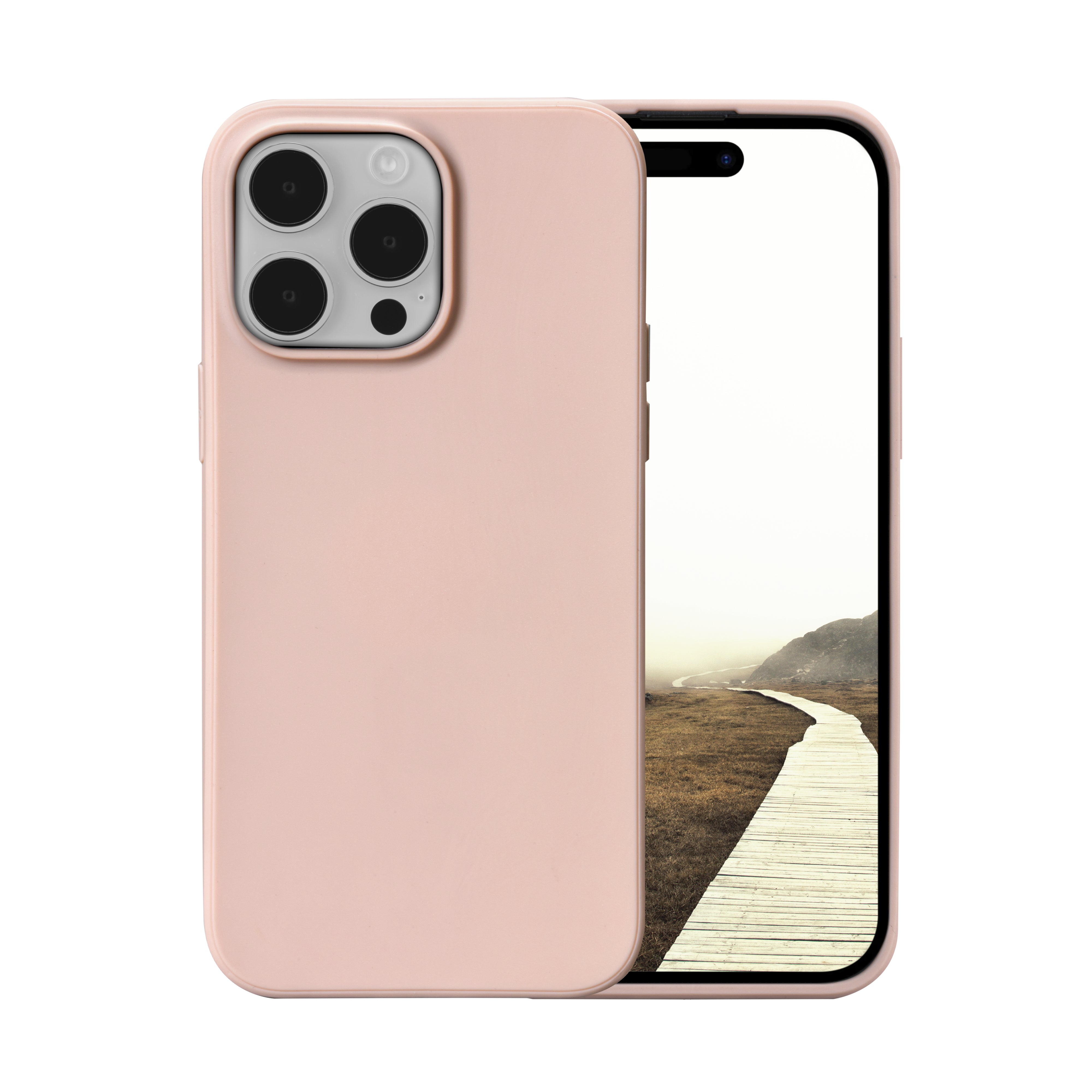 dbramante1928 Greenland Backcover – für Apple iPhone 15 Pro, Kunststoff, Pink